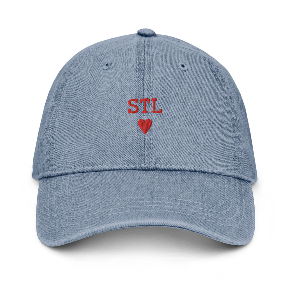 Love STL Denim Hat – Bosses Anonymous