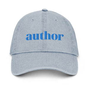 Author - Denim Hat