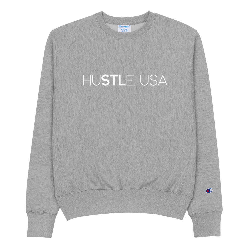 huSTLe, USA - Champion Sweatshirt