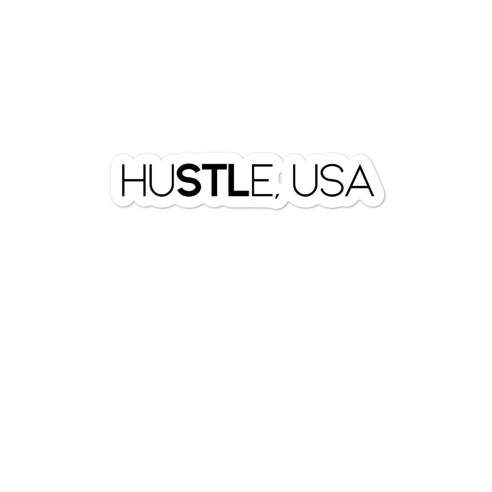 huSTLe, USA - Sticker